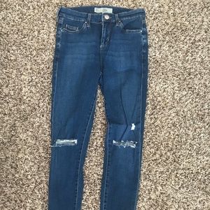 Topshop Moto Leigh Skinny Jean Size 26
